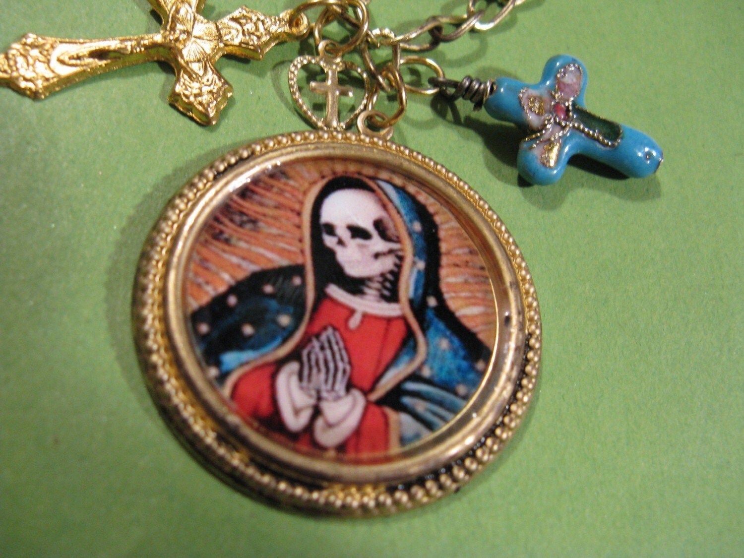 Skull Virgin Mary