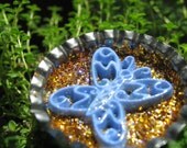 Butterfly in Gold Dust Pendant