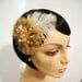 The Goldie Fascinator Hair Comb Accessory by Cutie Dynamite