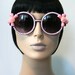 Sweet Spring Circle Bow Sunglasses Accessory by Cutie Dynamite Sunnies Cute Kawaii Lolita Retro