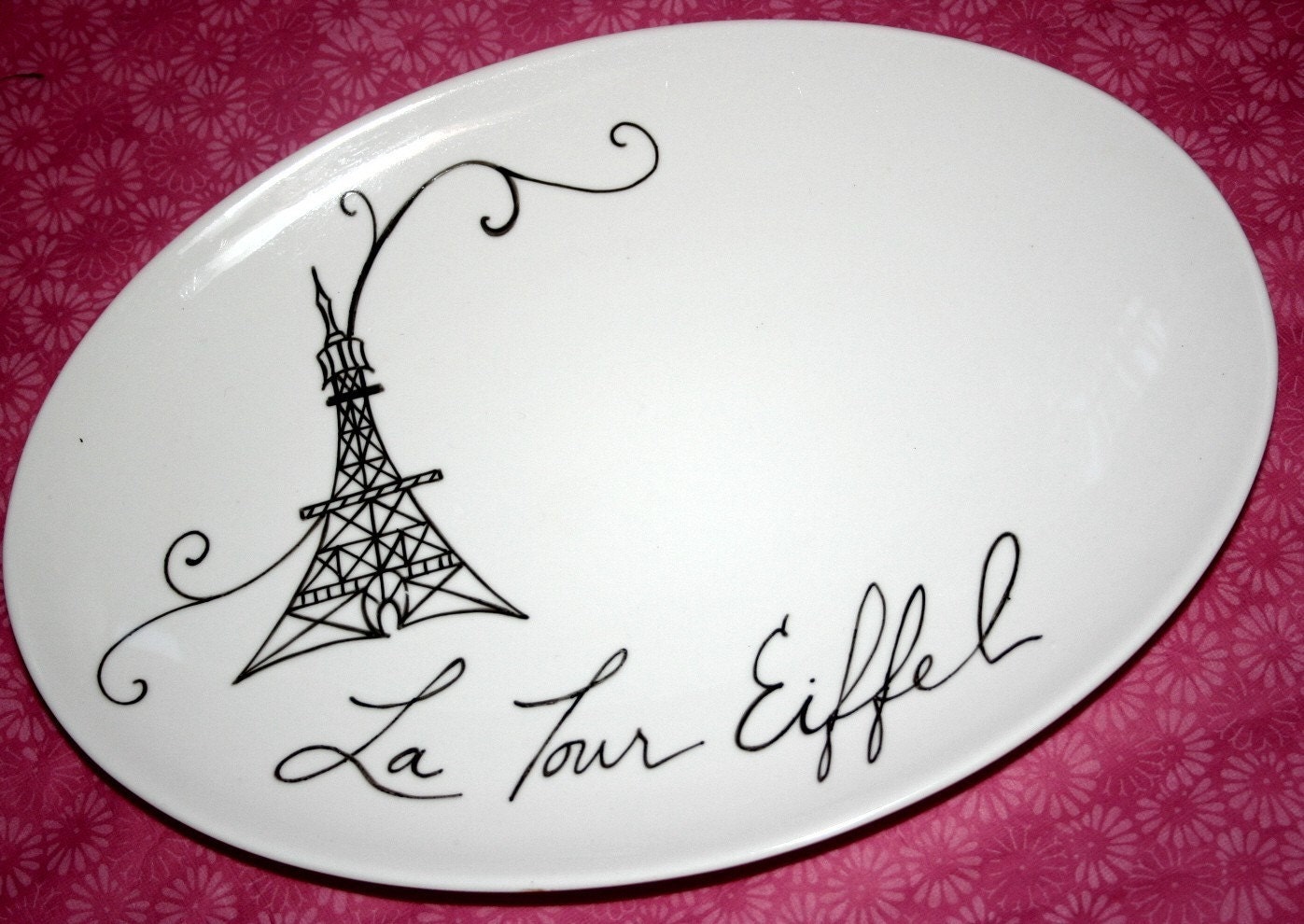 Ultra Chic Paris Serving Dish - ohhh lala