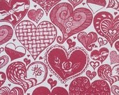 Crazy Quilt Hearts Card