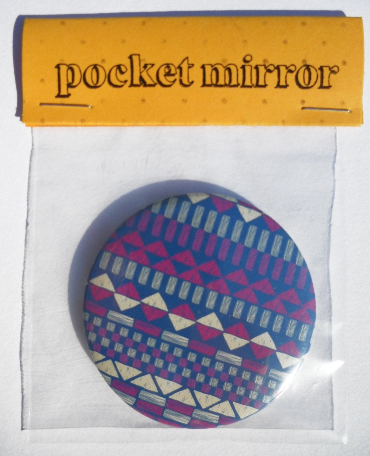 Pattern Pocket Mirror