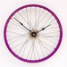 Recycled Bicycle Wheel clock