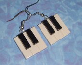 Piano Key Earrings