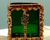 Stained Glass Tealight Candle Holder