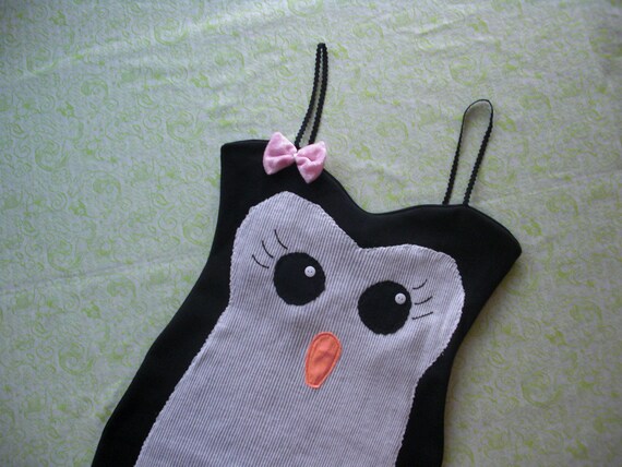 miss penguin tank dress