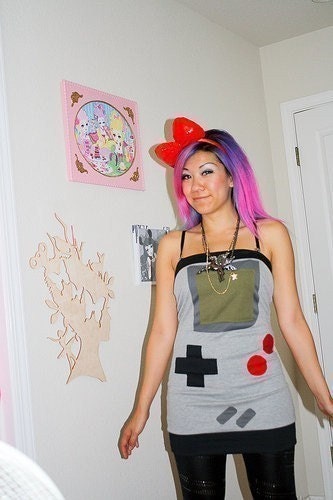 RESERVED FOR lnj93 Nintendo game boy tube dress