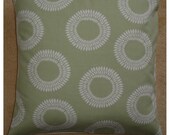26" Euro Pillow Cover Sham Large Retro Modern Slip Case Cushion Cover Pillowcases Funky Green White Sunflower