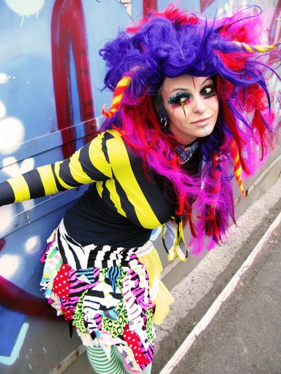 Where The Wild Things Roam, Bright Muppet Horn WIG, YOUR COLOR COMBO, by Hair Nurse Lana Guerra aoa