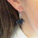 Black Sheep Earrings,Plexiglass Jewelry,Lasercut Acrylic,Gifts Under 25