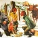 1950s Vintage Books New Streets and Roads, More Times and Places, Dick and Jane Series Childrens Readers