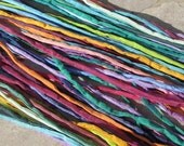 Jazz Music Silk Cords Hand Dyed Hand Sewn Cording 25 Strings Assortment
