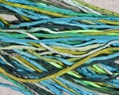 Greens Thinner Cords Assortment 25 Strings Emerald Grass Teal Lime Olive