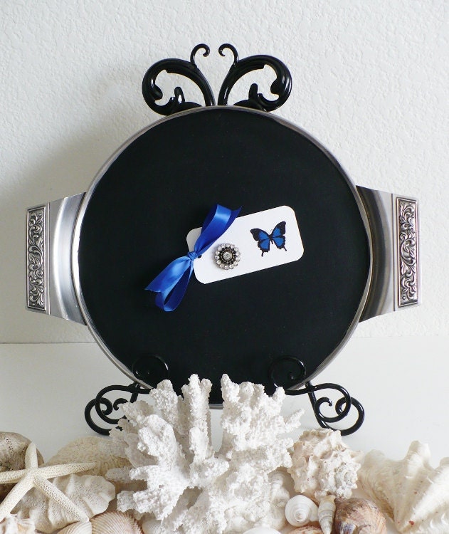 CLEARANCE SALE  Magnetic Chalkboard for Kitchen -Chalk Boards Blackboard Message Menu Memo Bulletin Board Bridal Weddings Kitchen Buffet