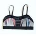 Wide Band "Curve" Bra - Sheer Striped Jersey and Swirl Jersey