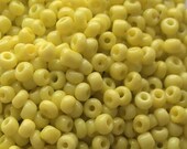Yellow Czech Glass Seed Beads DIY Jewelry Supplies 10/0 1000 10gr Beading Beadweaving Loom Necklace Bracelet Earrings Anklet DragonflyRidge