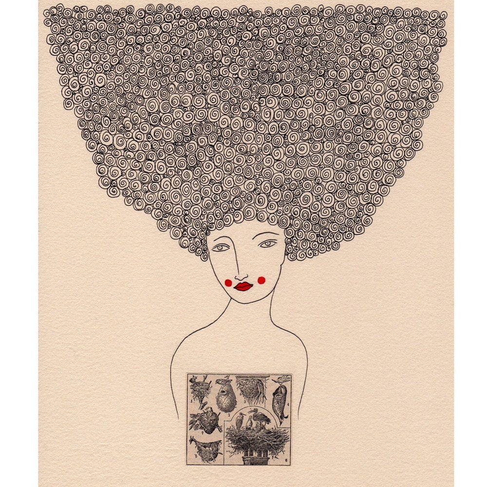 Art Print- Birds Nest