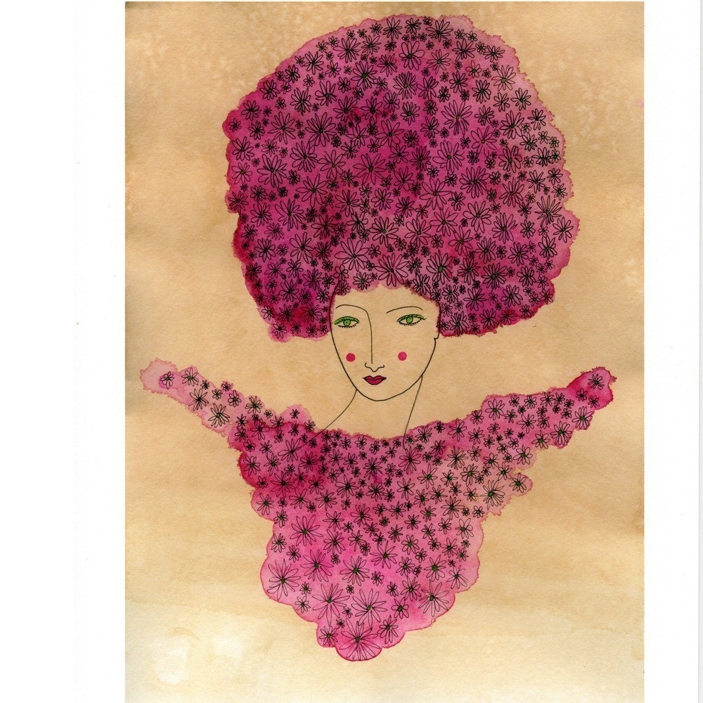 Art Print- Pink Primavera