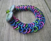 Colorful Fun Chainmaille Bracelet