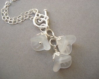 Lily of the Valley Necklace a bridal necklace