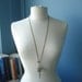 Watch Necklace Jewelry in Antique brass
