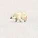 Bearly There- print of original gouache painting