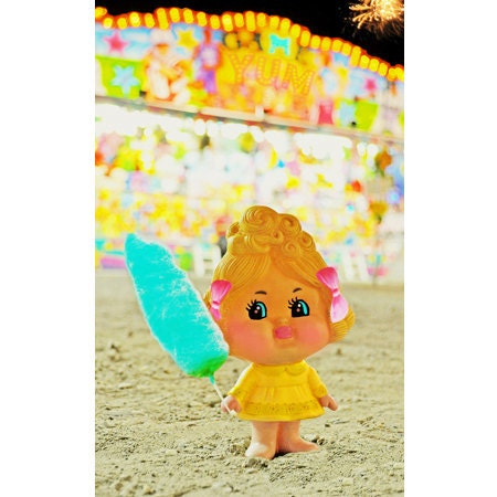 carnival print aceo size GOLDIE LICKS