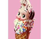 betty boop print ice cream 8 x 12 BETTY SCOOP