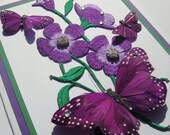 Eggplant Butterfly