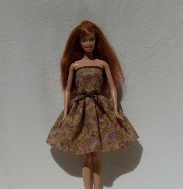 Barbie Clothes Handmade Dress