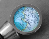 Amalfi Coast Italy - Wine Bottle Stopper - Vintage Map - Wedding Favor