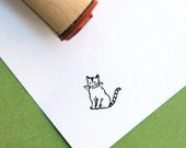 Cat Rubber Stamp