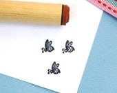 Cute Bee Rubber Stamp