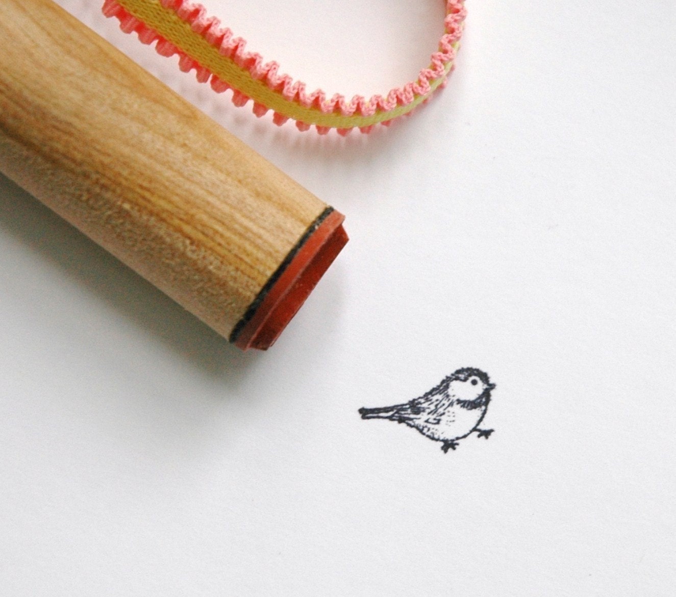 Small  Bird Rubber Stamp