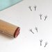 Bird Tracks Rubber Stamp