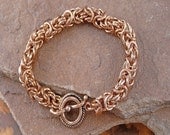 Chainmaille Kit - Genuine Copper 16g 4.5mm ID Byzantine Bracelet Kit