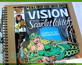 Stan Lee's The Vision and The Scarlet Witch Comic Book Blank Journal (Notebook, sketch book, note pad)