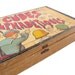 RESERVED for Tara - French ALPHABET BLOCKS Cubes Alphabetiques - Set of 16 Antique Wooden Blocks