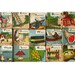 RESERVED for Tara - French ALPHABET BLOCKS Cubes Alphabetiques - Set of 16 Antique Wooden Blocks