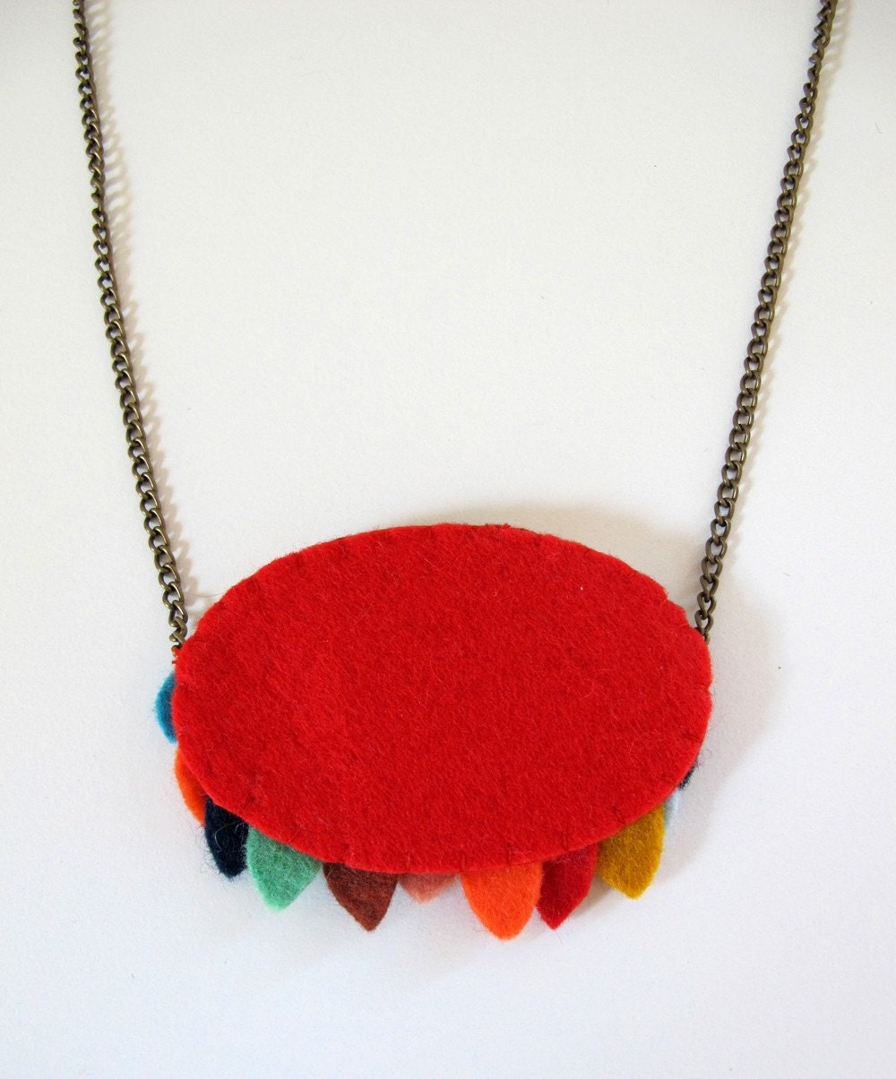 Feathered Necklace