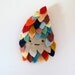 Feathered Brooch