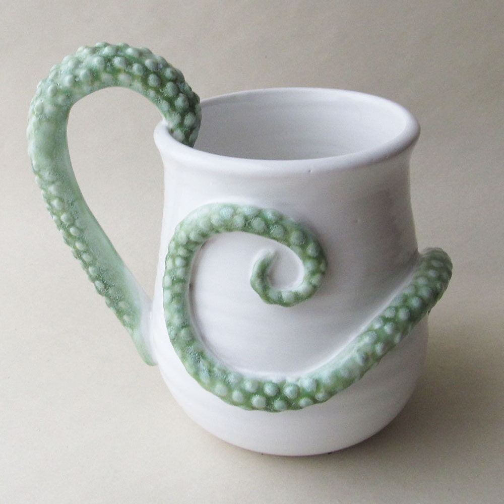 Tentacle Monster Coffee Mug MADE TO ORDER