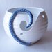 Yarn Bowl in Love with a Sea Monster MADE TO ORDER