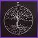 Earring Tree, Tree of life, wall hanging, wall art, earring holder, jewelry display, earring display