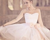 Pink Strapless Sweetheart Party Dress