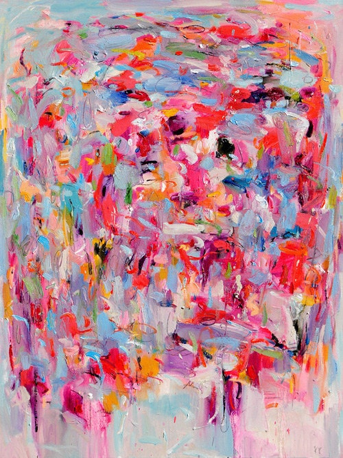art print- Lucky me Fine Art Giclee PRINT 11x14 from original oil painting- wall decor