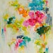 Flower on wall 01 Giclee art print 16x20 from original oil abstract painting
