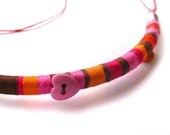 FAB Boutique EURO tube wrap bracelet LOVE necklace YOU choose the colours
