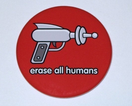 Raygun - Large Magnet (2.25 inch)